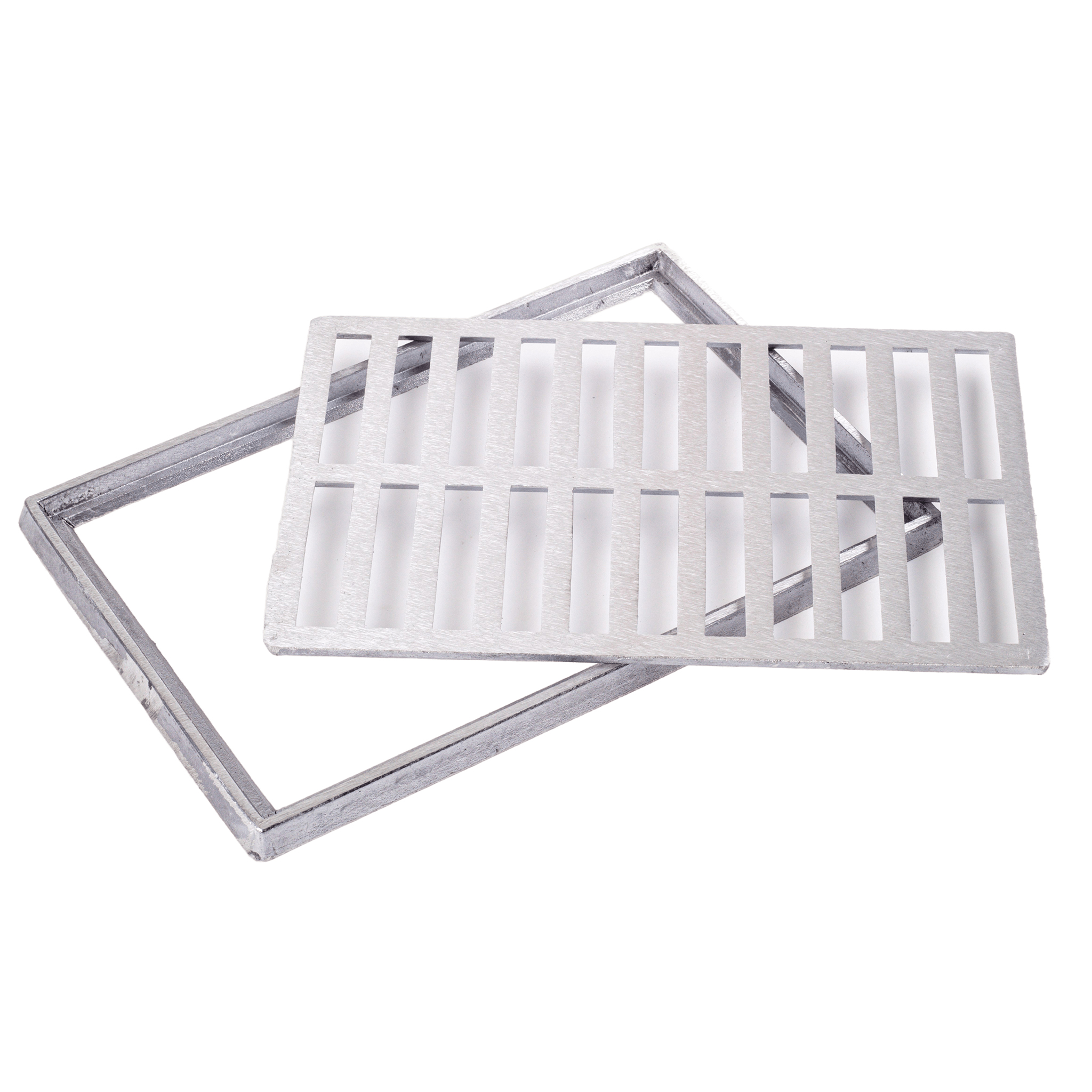 Grelha de Alumínio com Aro 15×30