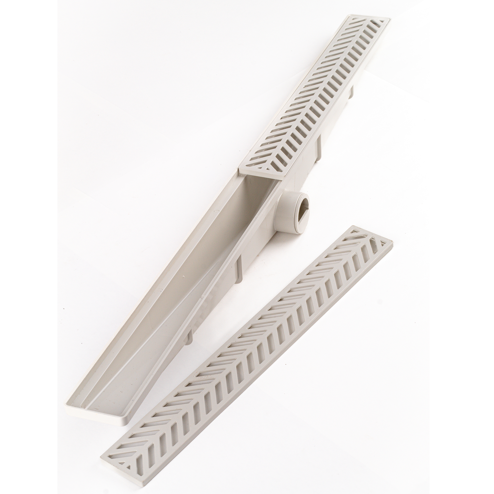 Ralo Linear 5×70 com Grelhas Plásticas